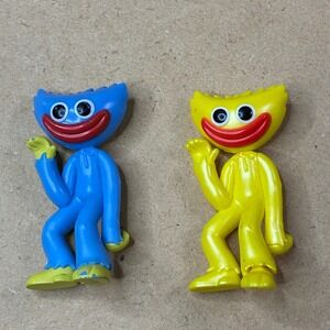 Poppy Playtime Huggy Wuggy Mini Figure Lot Blue Yellow Variant PhatMojo